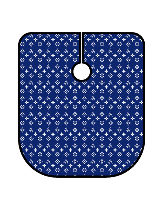 LA Dodger Blue Barber Cape